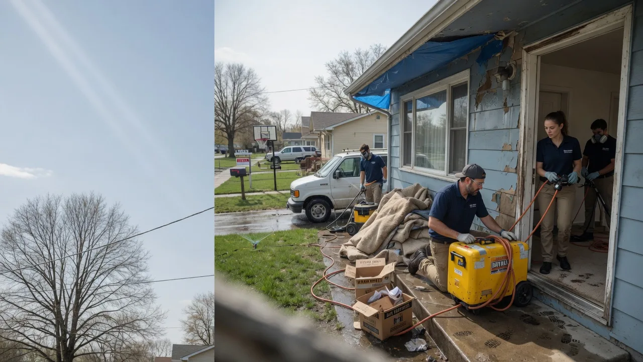 Basement Flood Cleanup in Holmen, WI near me